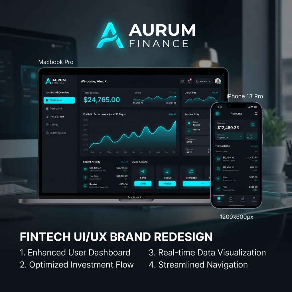 FinTech Platform Rebrand